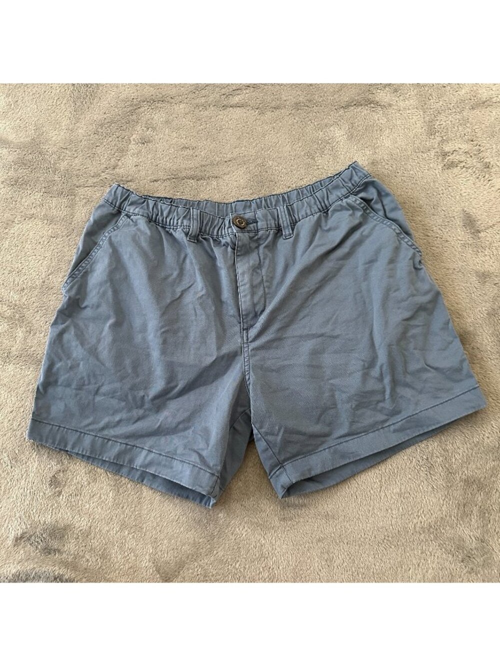 Chubbies Blue Cotton Shorts Men's size MEDIUM